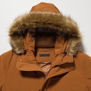 NWT Uniqlo Mens Ultra Warm Hybrid Down Coat